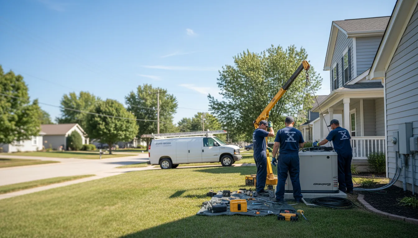 Generator Installation in Zearing, IA near me